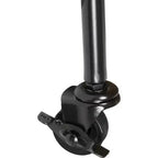 Honey-Can-Do Chariot de bar ovale à 3 niveaux Noyer : Desserte d'intérieur avec cadre en acier, étagères fixes, hauteur 88,4 cm