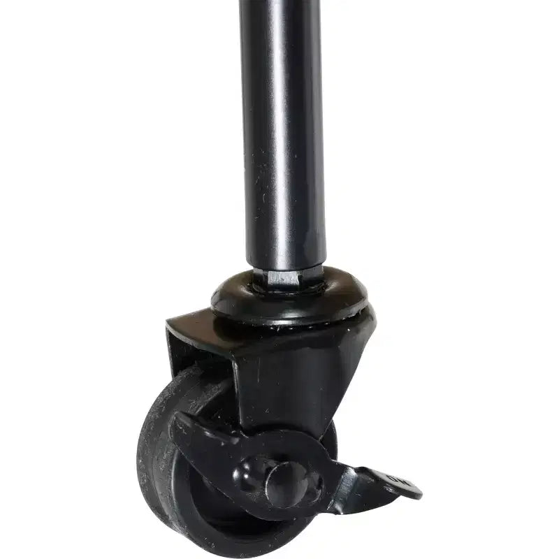 Honey-Can-Do Chariot de bar ovale à 3 niveaux Noyer : Desserte d'intérieur avec cadre en acier, étagères fixes, hauteur 88,4 cm