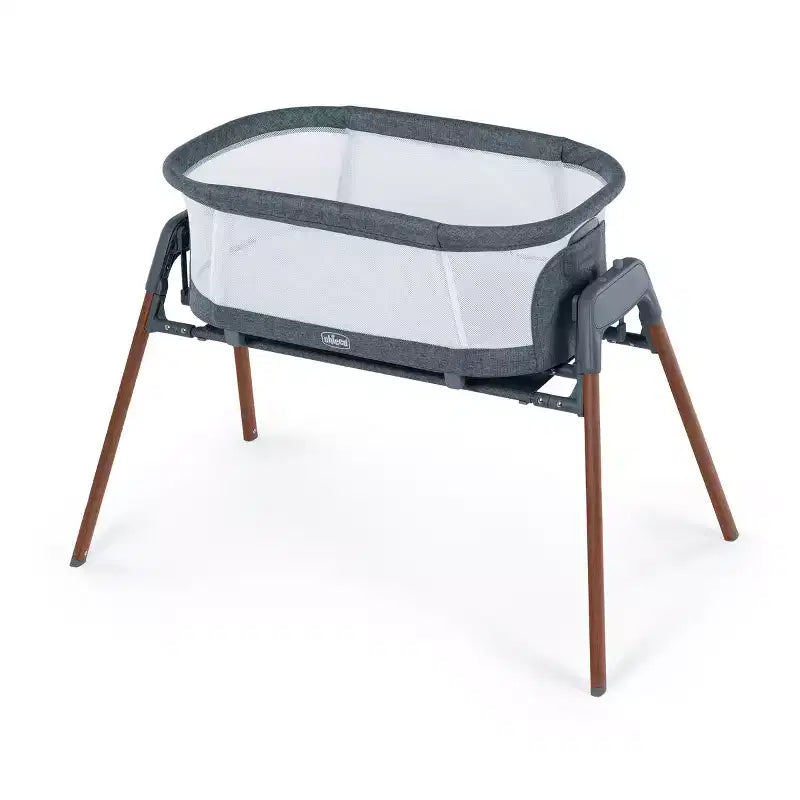 Chicco LullaGlide 3-in-1 Bassinet - Luna: Allows Baby to Rock Gently, Fitted Sheet, Metal Frame