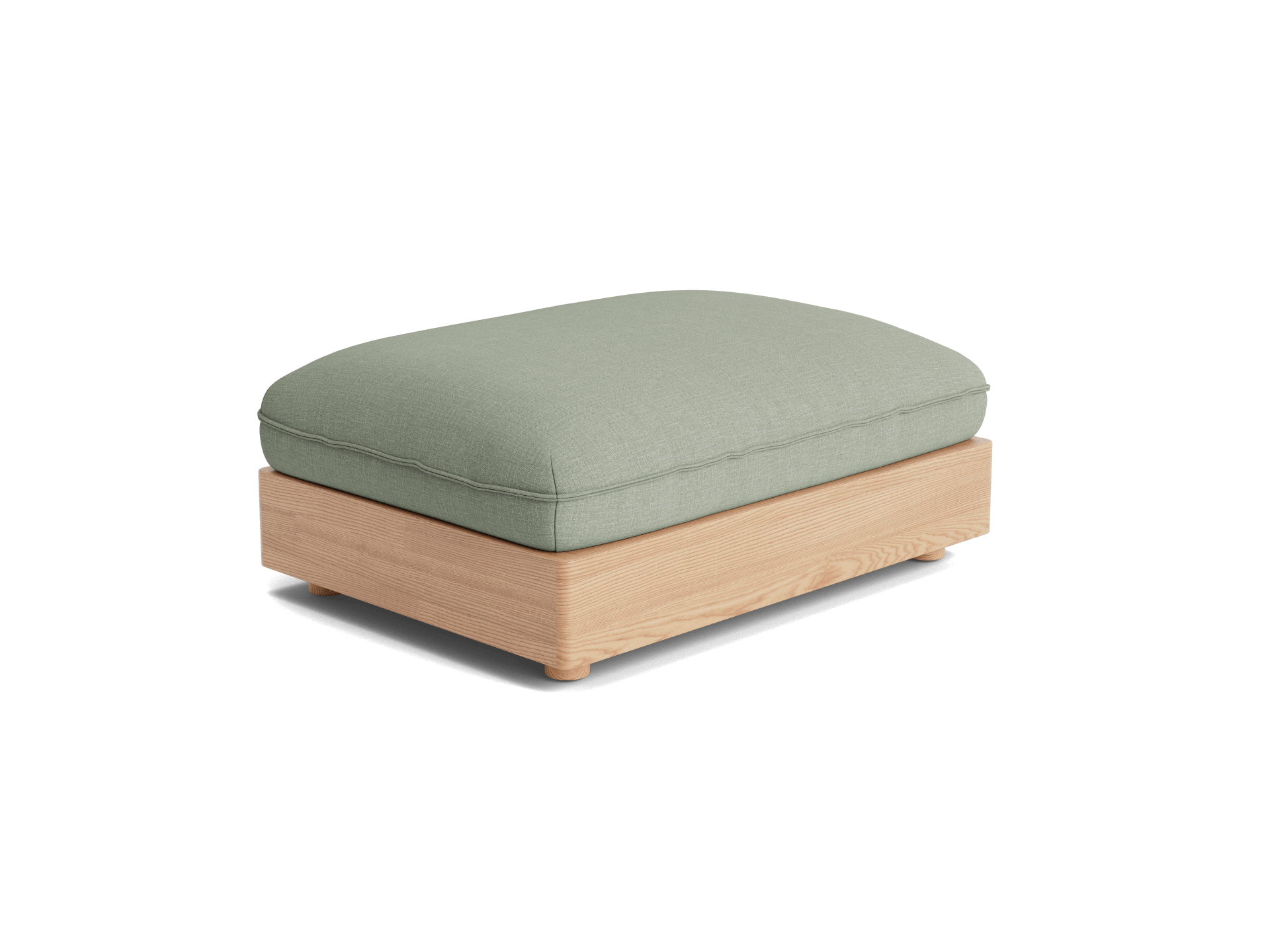 Ottoman – The Ottoman is a storage ottoman that doubles as a footrest, extra seating, or occasional table