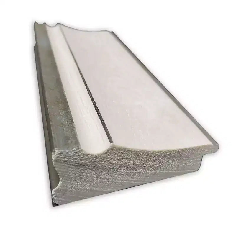 Miroir mural de salle de bain Trio blanc lavé argenté 23 po x 29 po sans biseau - Amanti Art : Rectangle moderne, quincaillerie de fixation incluse
