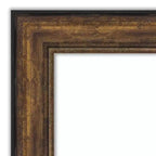 Miroir mural bronze non biseauté pour salle de bal 34 po x 34 po - Amanti Art
