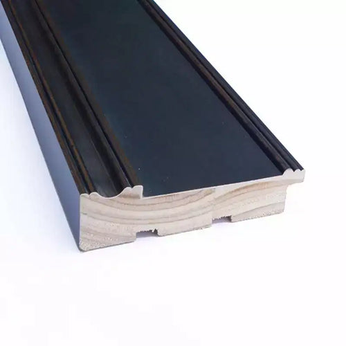 Miroir mural de salle de bain en bois non biseauté pour mezzanine 46 po x 35 po Espresso – Amanti Art : Quincaillerie de montage incluse
