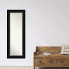 Miroir de porte plein pied 21" x 55" Paragon Bronze non biseauté - Amanti Art : Cadre en polystyrène, quincaillerie de montage incluse