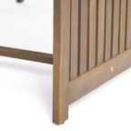 Table Basse Marron Belle Allure Haut de Gamme Sobre et Discrète
