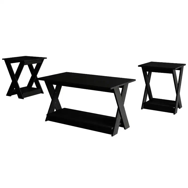 Emporia 3 Piece Coffee Table Set