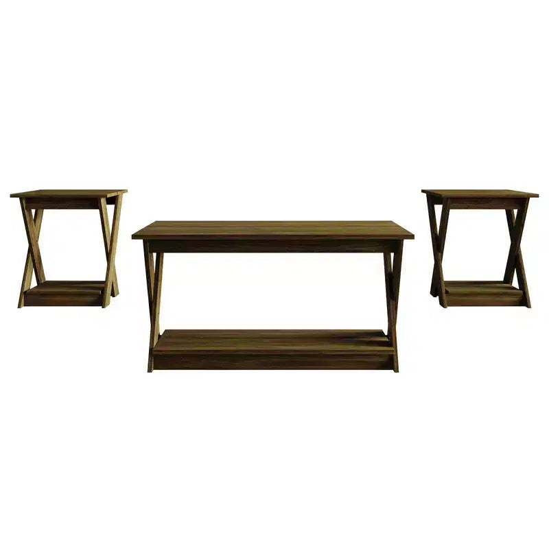 Emporia 3 Piece Coffee Table Set