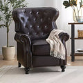Christopher Knight Home Walder Contemporary Upholstered Tufted Pushback Recliner