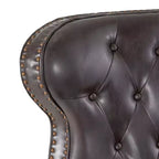Walder Contemporary Upholstered Tufted Pushback Recliner