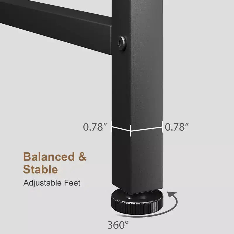 Table de canapé mince de 5,9 pieds, table console étroite à 2 niveaux avec étagère réglable, table peu encombrante derrière le canapé pour salon, entrée, couloir