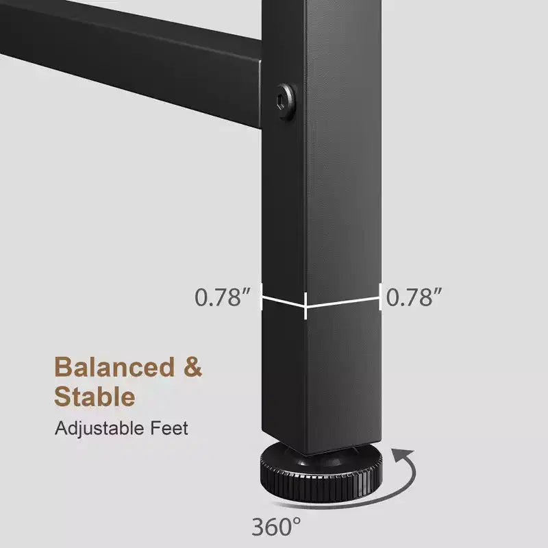 Table de canapé mince de 5,9 pieds, table console étroite à 2 niveaux avec étagère réglable, table peu encombrante derrière le canapé pour salon, entrée, couloir