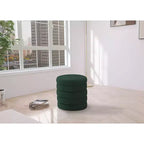 Pouffe/Tabouret en Tissu Bouclé Aphia