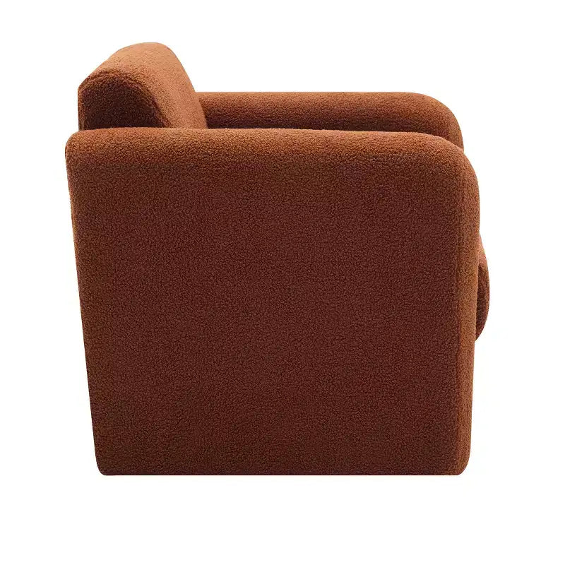 Fauteuil d'appoint moderne GDFStudio Jeremy 33.5 avec dossier et coussin
