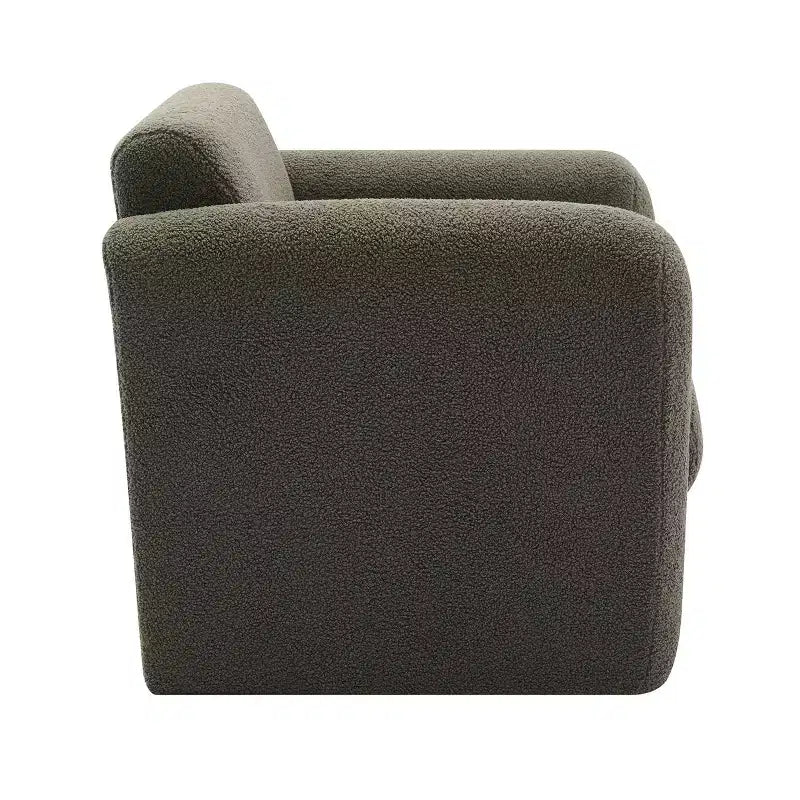 Fauteuil d'appoint moderne GDFStudio Jeremy 33.5 avec dossier et coussin