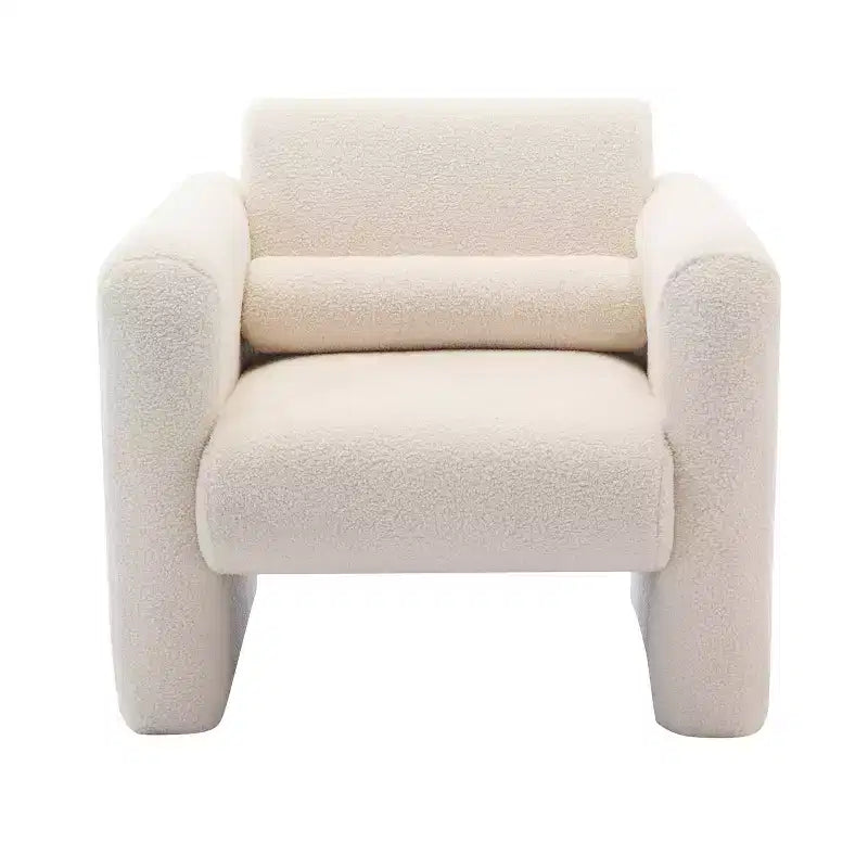 Fauteuil d'appoint moderne GDFStudio Jeremy 33.5 avec dossier et coussin
