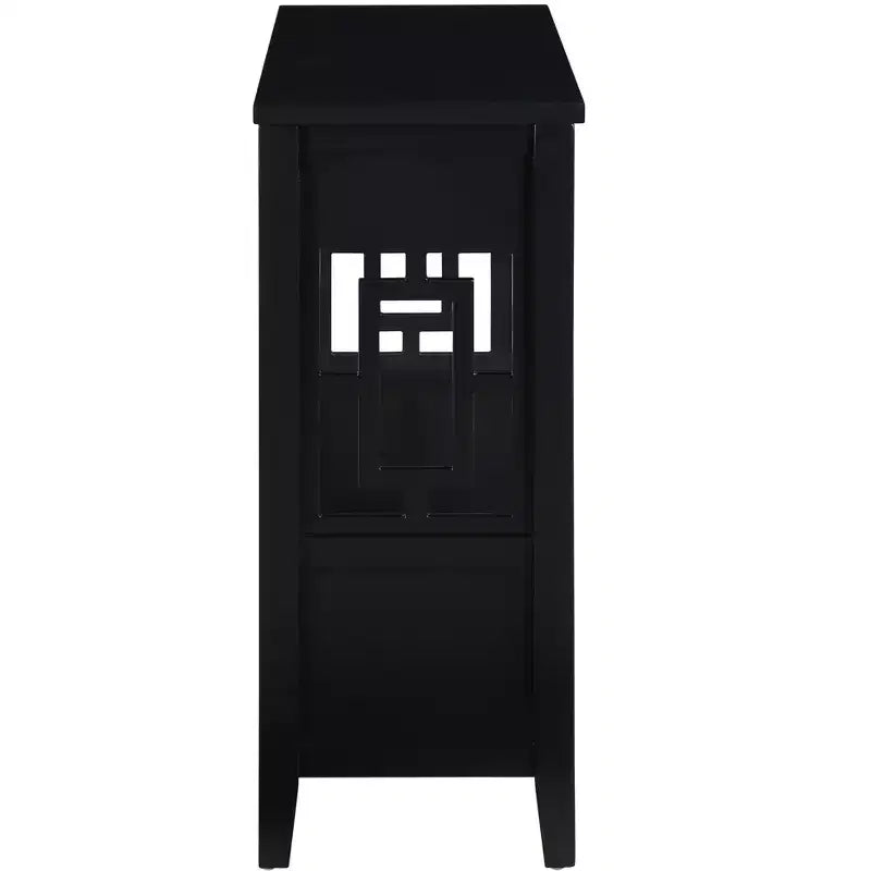 Okak Meuble d'appoint 36 po, Buffet avec 4 tiroirs et 1 étagère ouverte, Armoire de rangement pour salon, salle à manger, cuisine