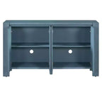 Meuble buffet rétro Okak, armoire d'appoint avec 4 portes et 4 étagères, meuble de rangement pour salon, entrée, couloir, bureau