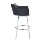 Chintaly Imports, tabouret de bar moderne avec mémoire de position et pivotant
