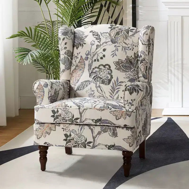 Umberto Traditional Armchair|HULALA HOME-Green
