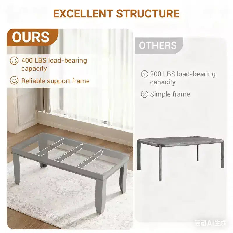 71-inch Farmhouse Dining Table for 6-8 People, Rustic Rectangular Wood Kitchen Table for Living Room and Restaurant