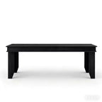 COZONY 71-inch Farmhouse Dining Table for 6-8 People, Rustic Rectangular Wood Kitchen Table for Living Room and Restaurant