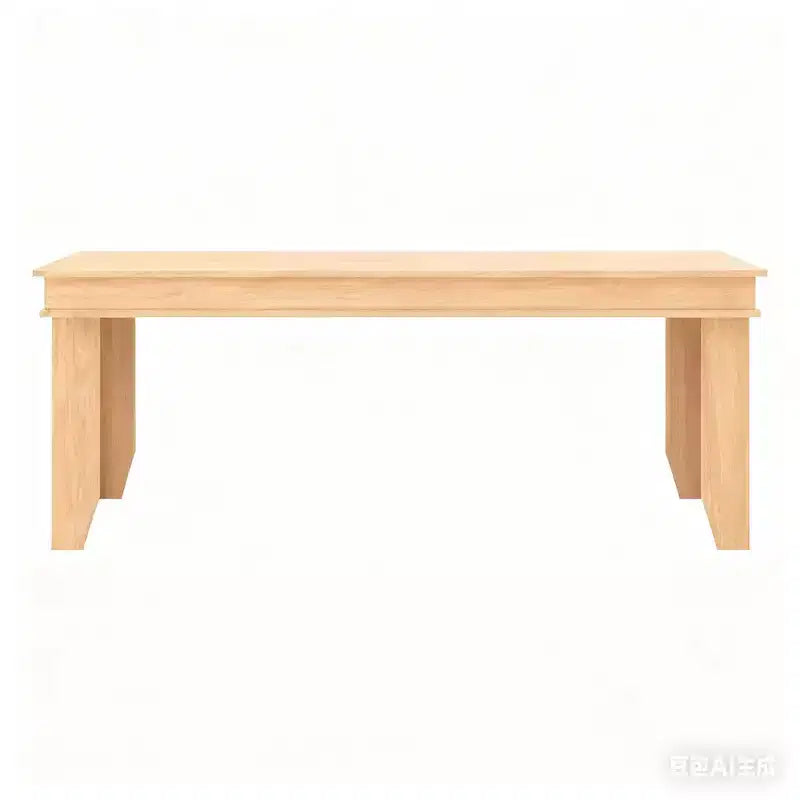71-inch Farmhouse Dining Table for 6-8 People, Rustic Rectangular Wood Kitchen Table for Living Room and Restaurant