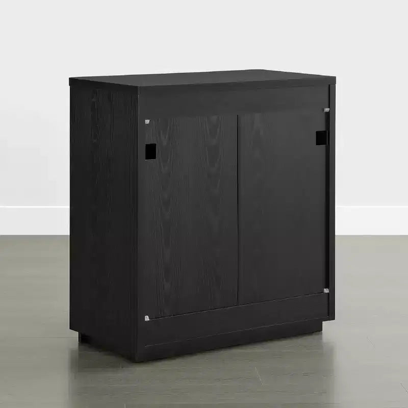 Buffet de rangement moderne Spruce & Spring avec motif ondulé