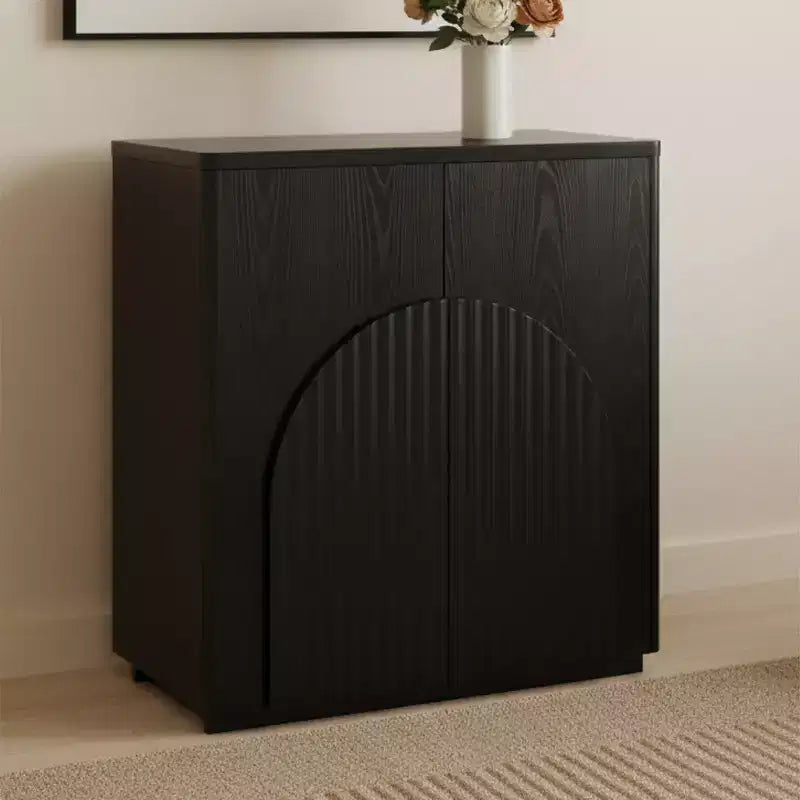 Buffet de rangement moderne Spruce & Spring avec motif ondulé