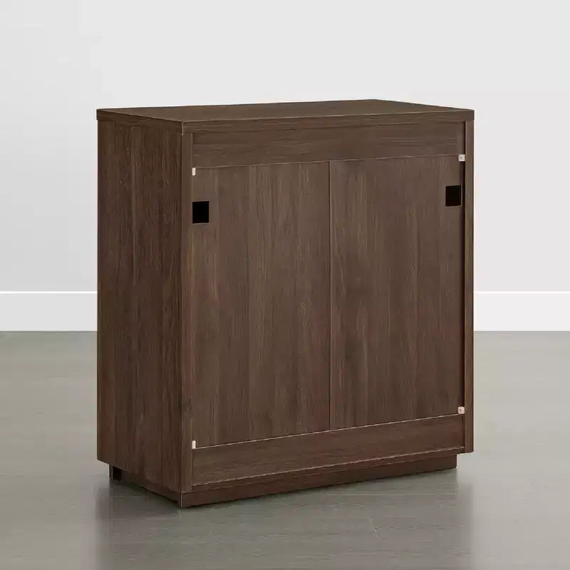 Buffet de rangement moderne Spruce & Spring avec motif ondulé