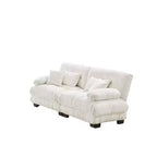 Homy Casa Canapé Moderne Cloud avec Coussins Doux et Revêtement Moelleux, pour Salon ou Espace Détente