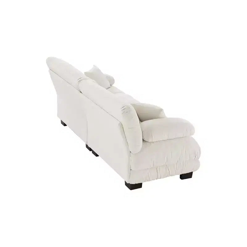 Homy Casa Canapé Moderne Cloud avec Coussins Doux et Revêtement Moelleux, pour Salon ou Espace Détente