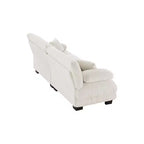 Homy Casa Canapé Moderne Cloud avec Coussins Doux et Revêtement Moelleux, pour Salon ou Espace Détente