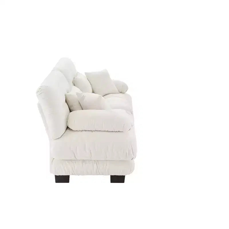 Homy Casa Canapé Moderne Cloud avec Coussins Doux et Revêtement Moelleux, pour Salon ou Espace Détente