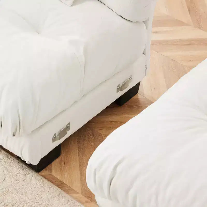 Homy Casa Canapé Moderne Cloud avec Coussins Doux et Revêtement Moelleux, pour Salon ou Espace Détente