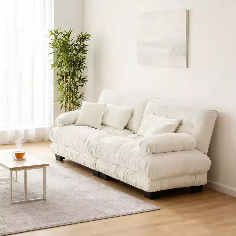 Homy Casa Canapé Moderne Cloud avec Coussins Doux et Revêtement Moelleux, pour Salon ou Espace Détente