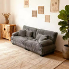 Homy Casa Canapé Moderne Cloud avec Coussins Doux et Revêtement Moelleux, pour Salon ou Espace Détente
