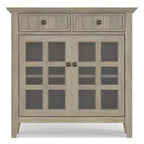 HomeStockMeuble de rangement pour entrée ou couloir en bois massif, collection Acadian, 36 po de large, style transitionnel