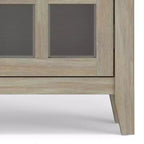 HomeStockMeuble de rangement pour entrée ou couloir en bois massif, collection Acadian, 36 po de large, style transitionnel