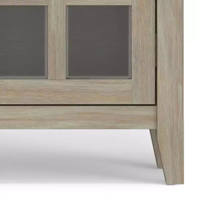 HomeStockMeuble de rangement pour entrée ou couloir en bois massif, collection Acadian, 36 po de large, style transitionnel