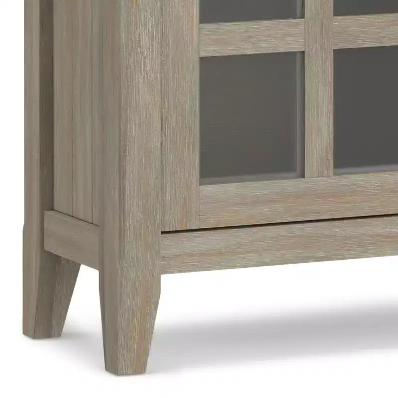 HomeStockMeuble de rangement pour entrée ou couloir en bois massif, collection Acadian, 36 po de large, style transitionnel
