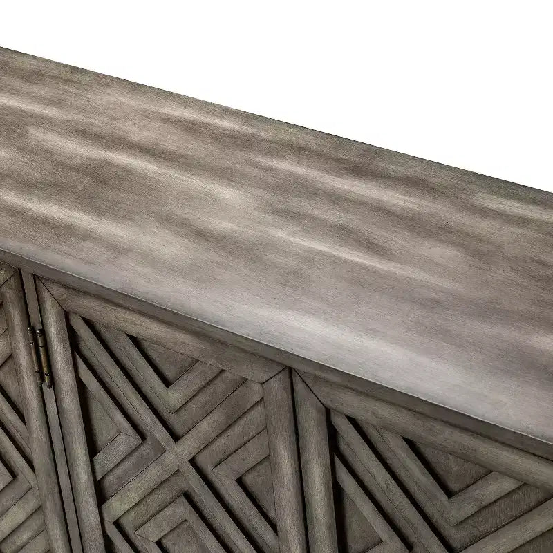 Bahut large Jochen 60 avec étagères réglables|ARTFUL LIVING DESIGNS-BLANC