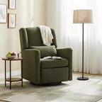 Fauteuil inclinable et pivotant Polibi Modern Wingback Glider