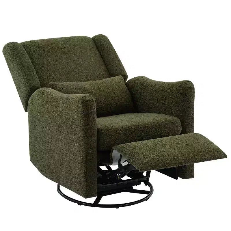 Fauteuil inclinable et pivotant Polibi Modern Wingback Glider