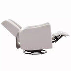 Fauteuil inclinable et pivotant Polibi Modern Wingback Glider