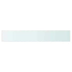 Panneau de verre Verre trempé transparent 31,5 x 4,7 po Surface en verre