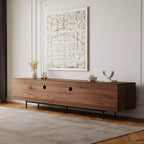 Meuble TV et consoles multimédias Luck Live Farmhouse 94.48 avec grand espace de rangement