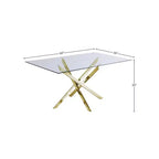 Meridian Furniture, Table à manger Xander