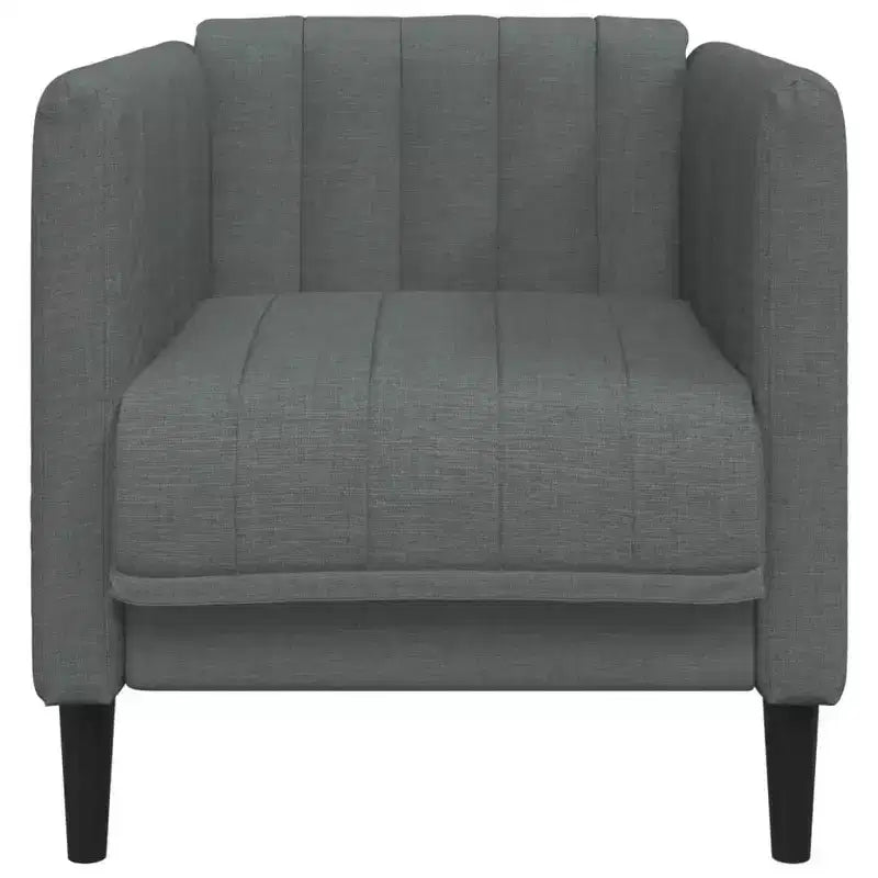 vidaXL Fauteuil canapé en similicuir suédé marron