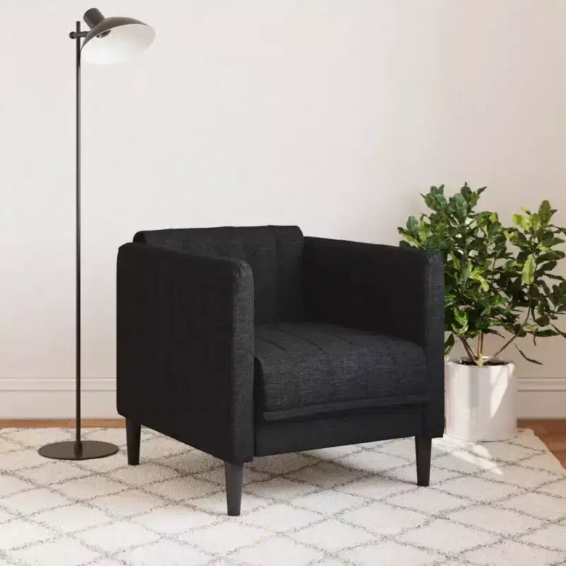 vidaXL Fauteuil canapé en similicuir suédé marron