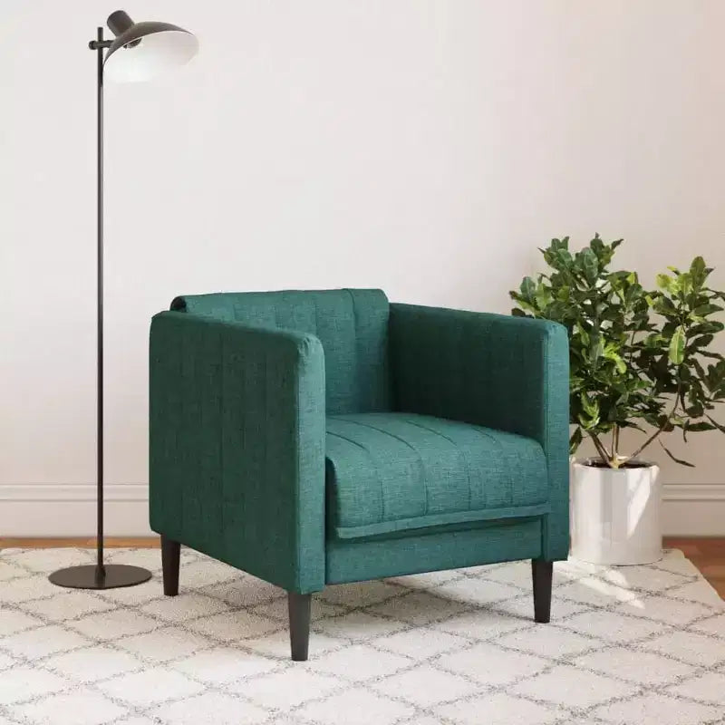 vidaXL Fauteuil canapé en similicuir suédé marron
